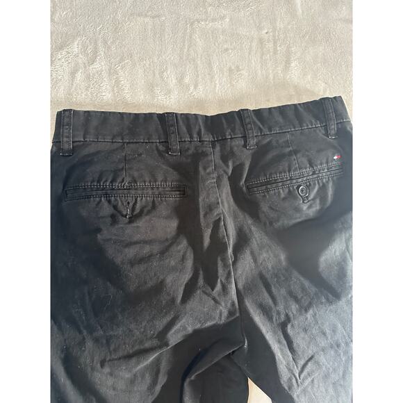 Tommy Hilfiger Slim Fit Black Chino Pants • 30 × 30 - Picture 9 of 10